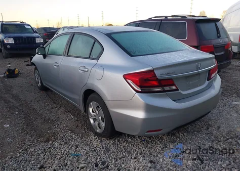 2013 Honda Civic Lx z USA, uszkodzony, nr VIN 19XFB2F56DE095549